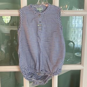 Lilly + Sid Striped onesie